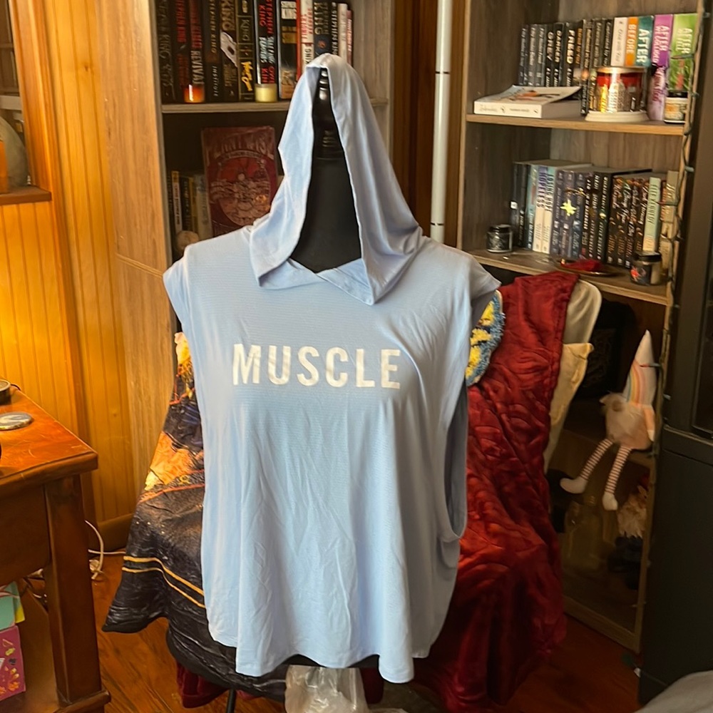 Barbella muscle sleeveless hoodie